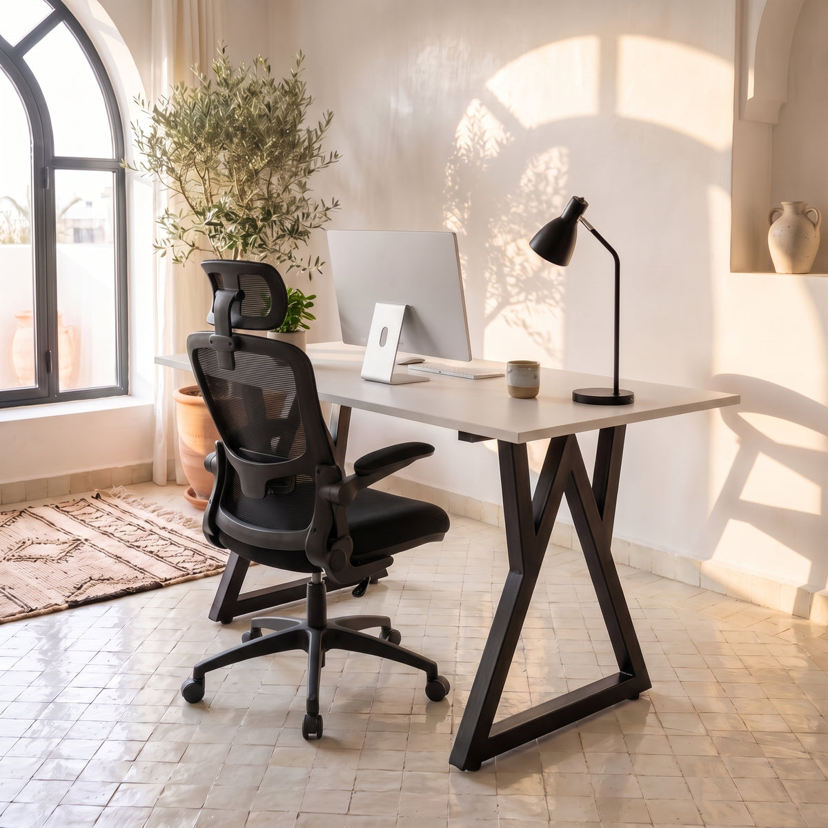Chaise ergonomique MonBureau – dans un bureau à la maison