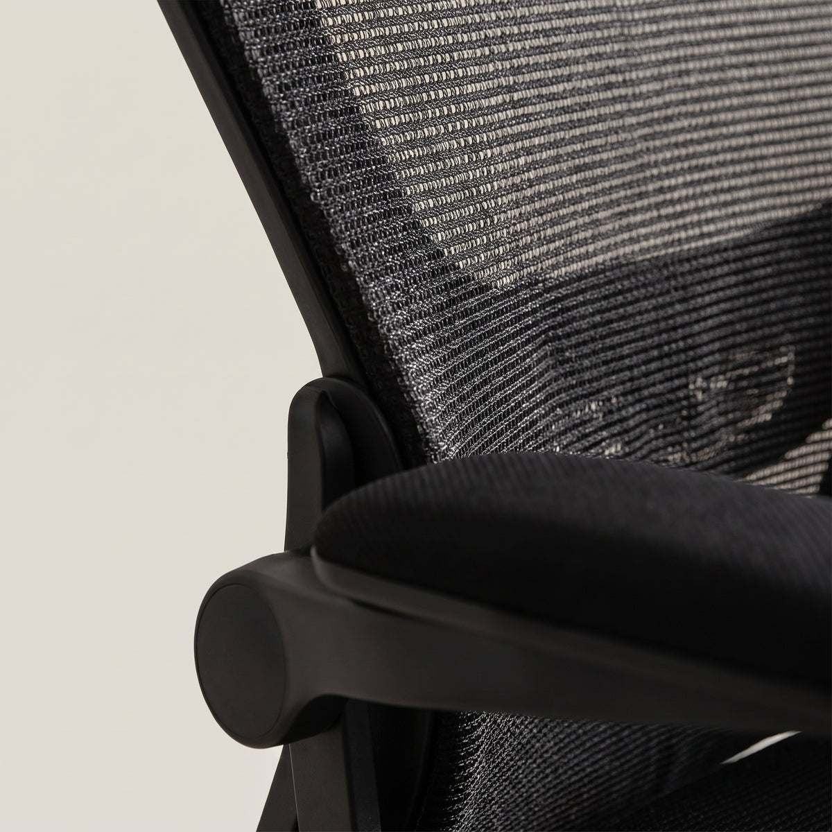 Chaise ergonomique MonBureau – détail du mesh respirant