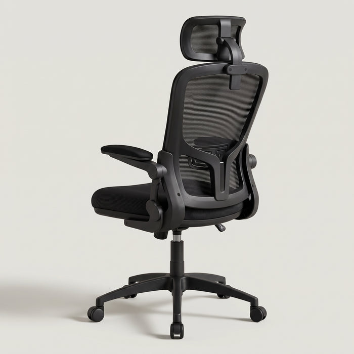 Chaise ergonomique MonBureau – dossier mesh vu de dos