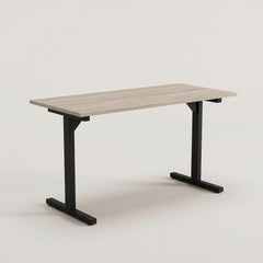Bureau ATEC900 – chêne, vue 3/4