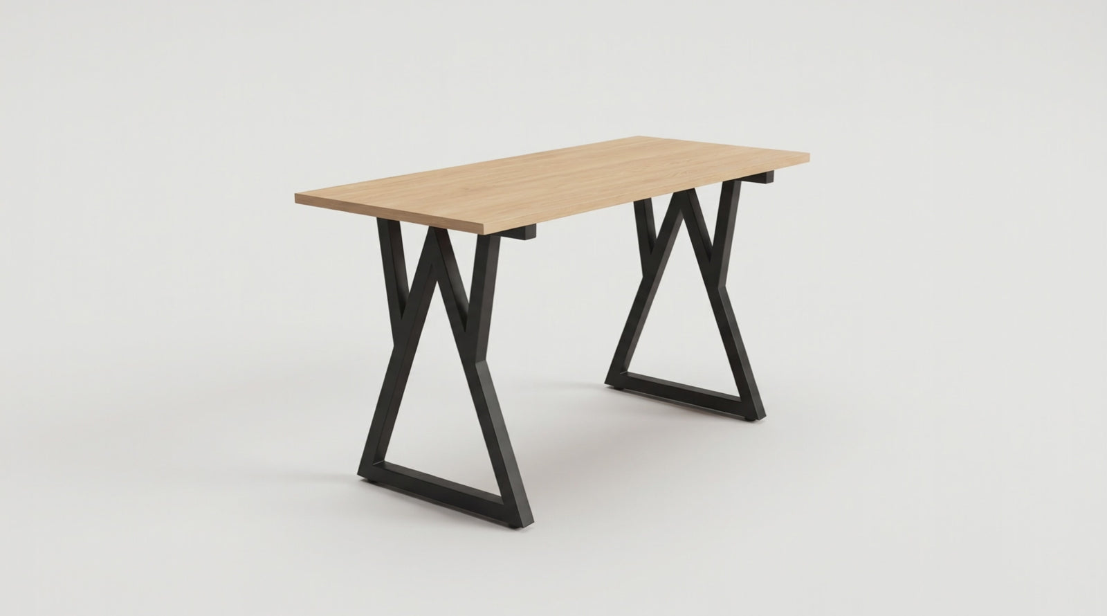 Bureau VIVOTEC : détail de la structure acier